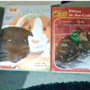 Kitten in the cold and guinea pig gang animal ark bundle by Ben M. Baglio